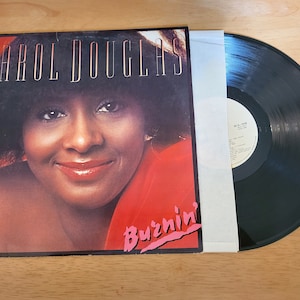 キャロル・ダグラス バーニン LP 1978 MCA 3048 R&B クラシック ソウル ビニールレコード LP2