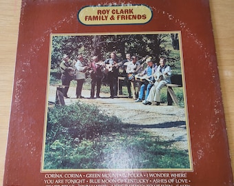 Roy Clark Family And Friends LP Vinyl Schallplatte 1974 ABC DOSD-2005 Country Folk LP4
