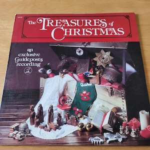 The Treasures of Christmas LP Vinyl 1982 Guideposts Records GPR-008 Holiday LP6