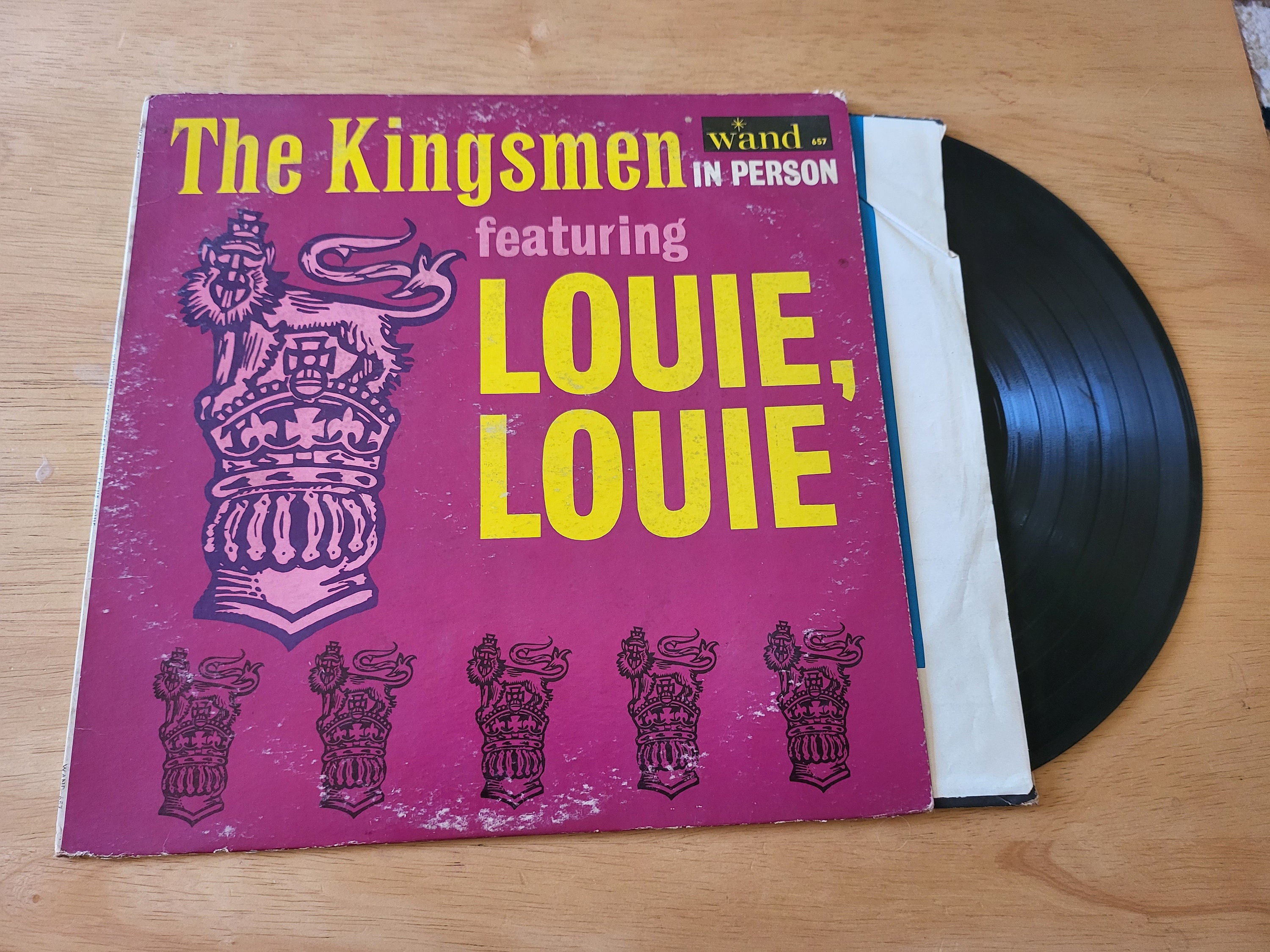 洋楽 The Kingsmen Louie, Louie WAND 657 s-l400.jpg