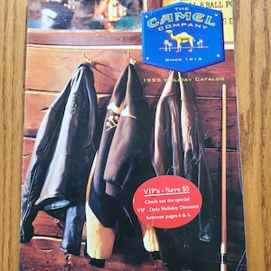 1995 Camel Catalog Holiday 1995 Joe Camel Tobacco Merchandise Advertisement P1