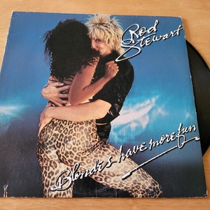 Rod Stewart Blondes Have More Fun LP 1978 Warner Bros BSK-3261 Vinyl Record LP9