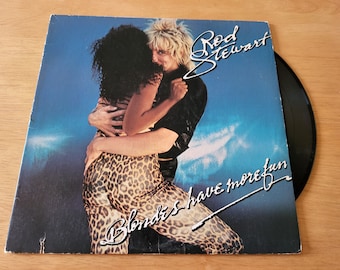 Rod Stewart Blondes Have More Fun LP 1978 Warner Bros BSK-3261 Vinyl Record LP9