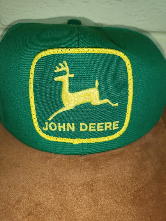 Boné John Deere Snapback - Verde Oliva Com Bordado