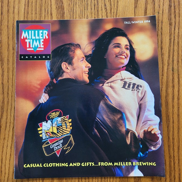 Miller Time Catalog 1994 Fall Winter The Miller Collection Magazine Beer Ad P1