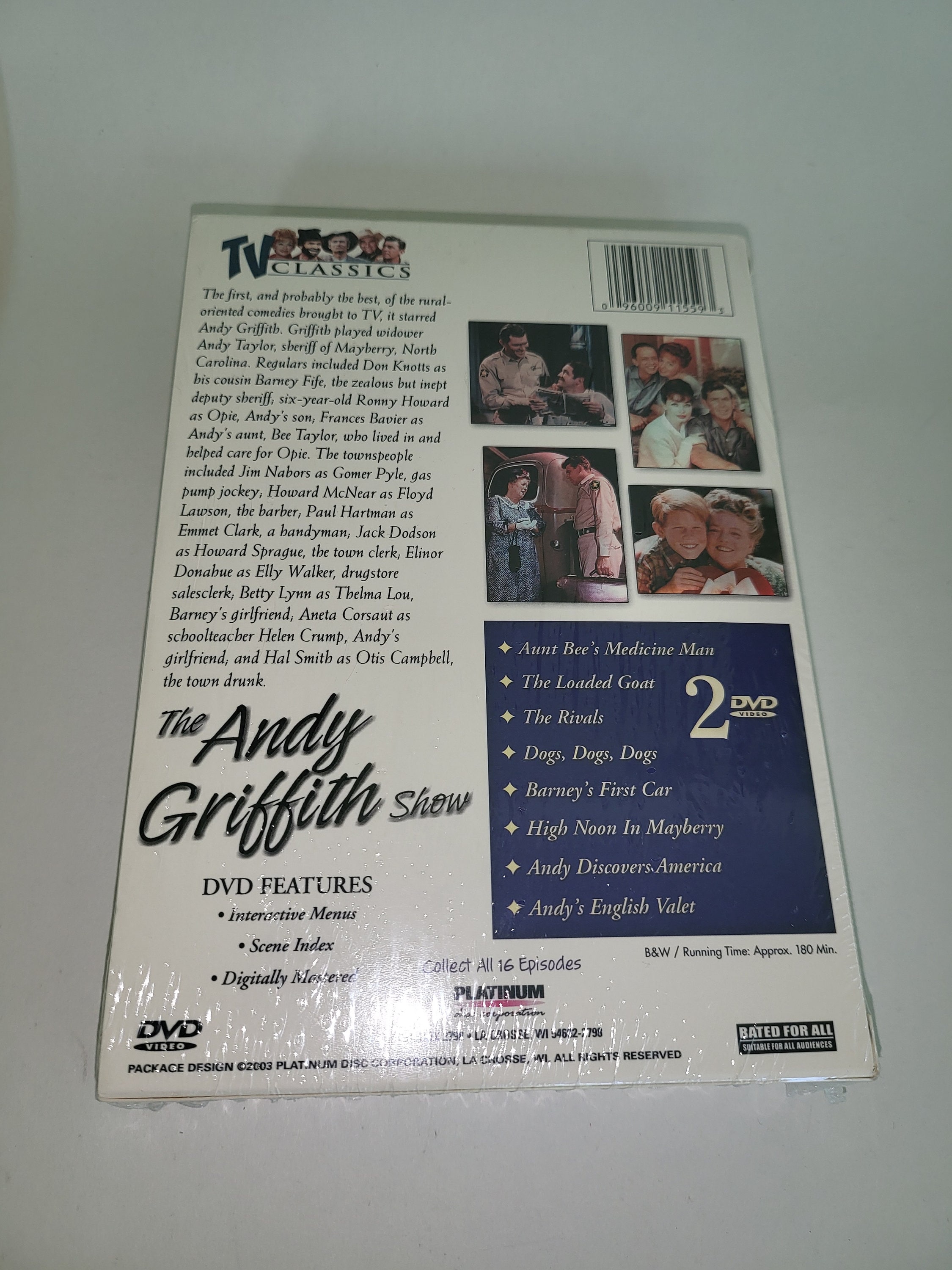 Andy Griffith Show 2 [USA] [DVD]: Amazon.es: Andy Griffith