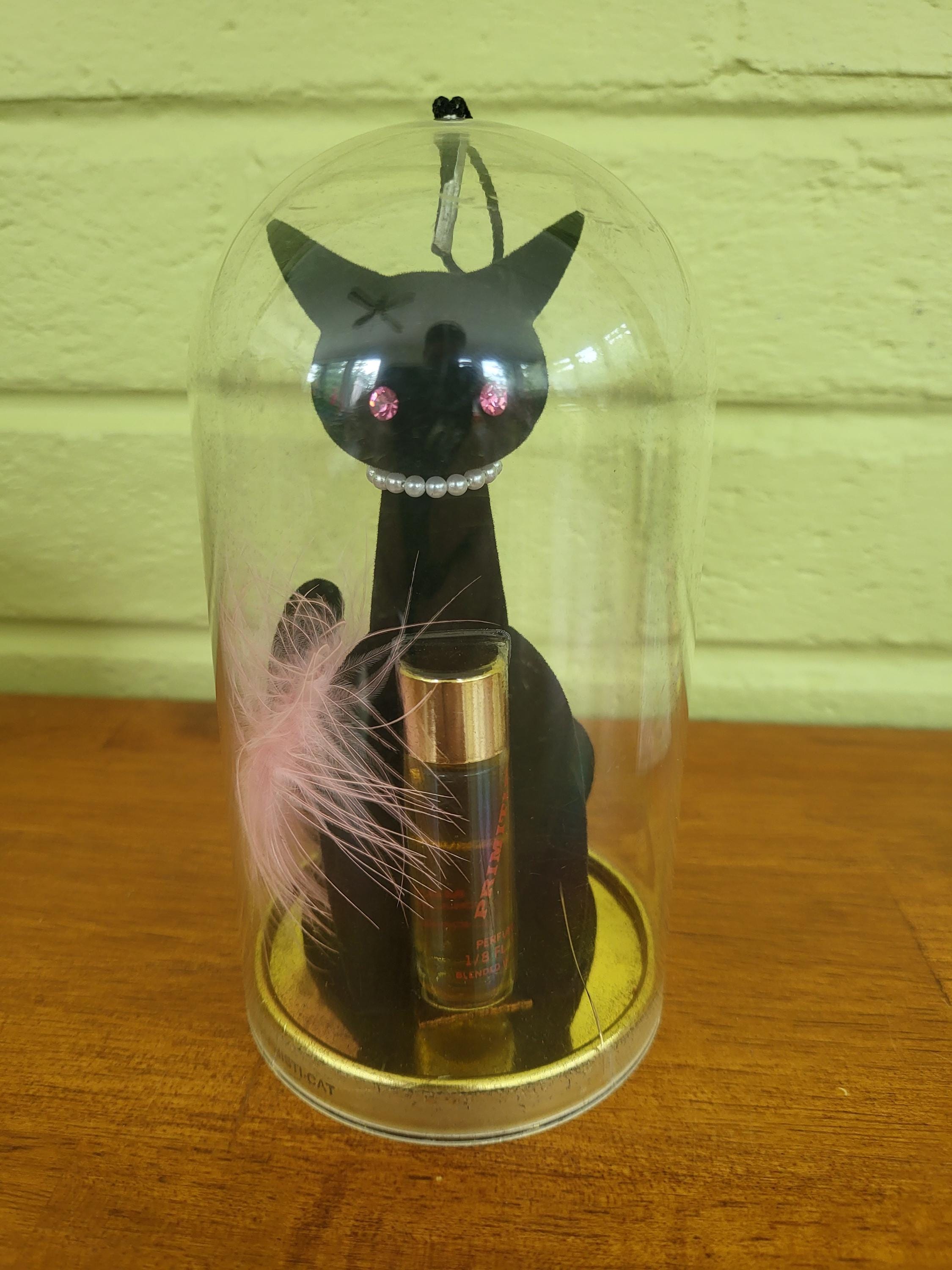 Vintage Max Factor Hypnotique Sophisti cat Perfume BLACK Crystal Eyes 50s 60s T8 Etsy