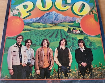 POCO Selbstbetitelte LP 1970 Epic PE 26522 Stereo Country Rock Vinyl-Schallplatte LP4