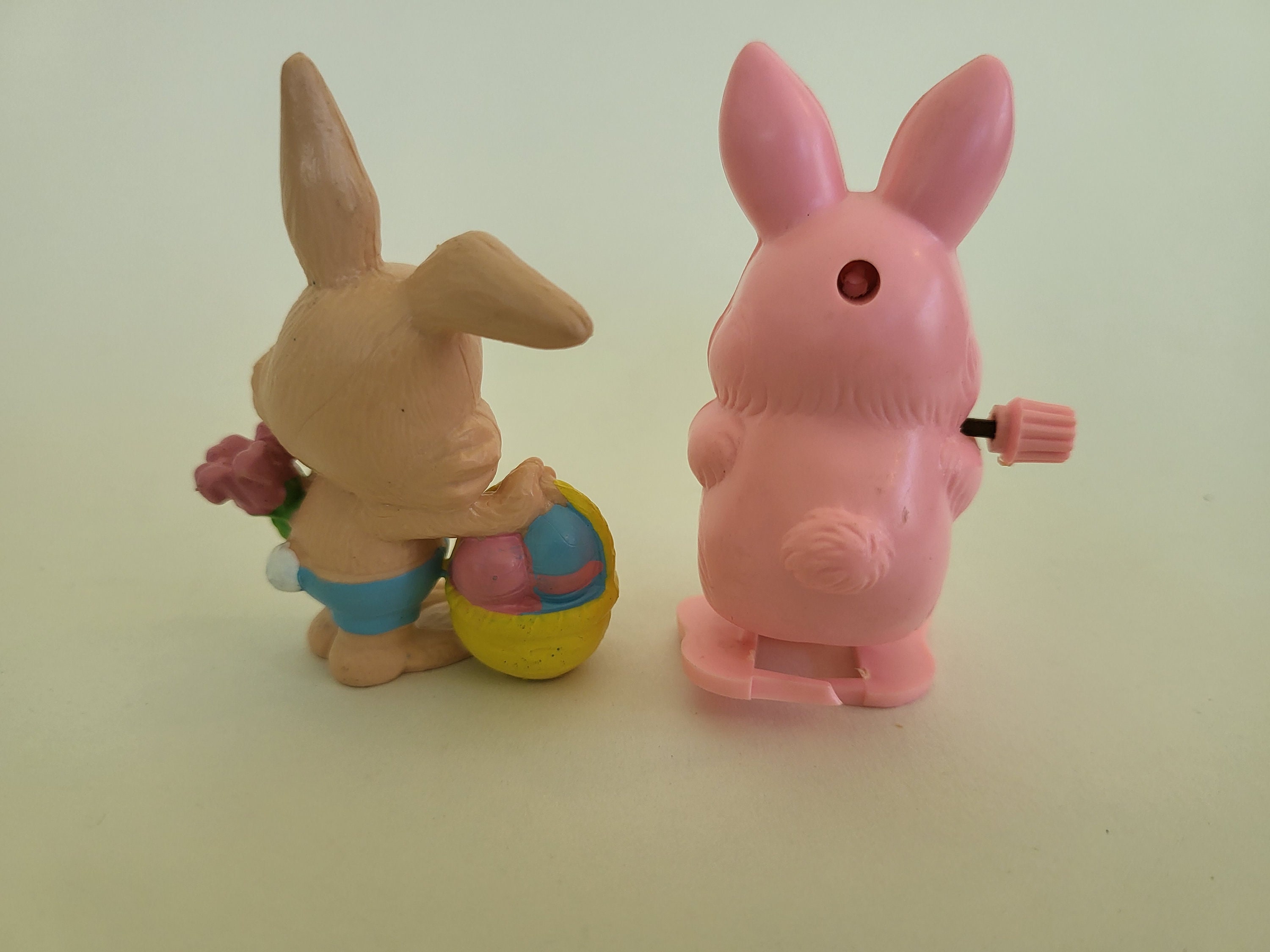 ヴィンテージ 1979 W Berrie イースターバニー ラビットバスケット