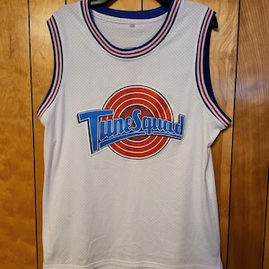 Michael Jordan Tune Squad Youth Basketball Jersey White Space Jam 23 Child  Kids