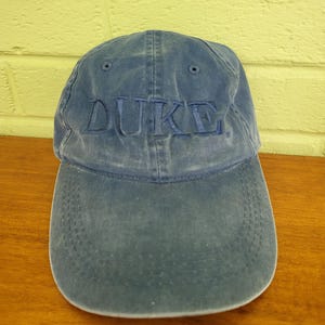 Vintage Gothic Tutoris Tutorium Cap Hat Dad Hat Cap Verstellbar T4 Blue Devils Broke in Fade