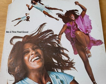 Ike und Tina Turner Feel Good LP Vinyl Schallplatte 1972 Groß UAS-5598 Funk Soul LP4