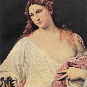 Flora by Titian Vintage Print 1939 Art Print 7 X 9'' - Etsy