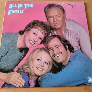 All In The Family Soundtrack Vinyl Record LP Album SD-7210 w Original Insert LP5