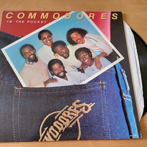 COMMODORES In The Pocket LP 1981 Motown M8-955M1 Stereo Soul LP7