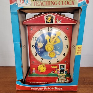 Fisher Price Clock - Etsy