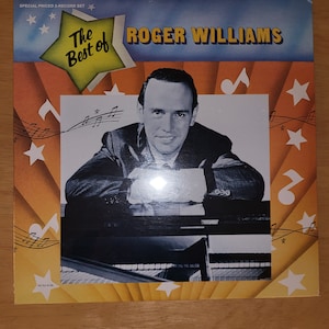 ROGER WILLIAMS The Best Of Roger William Double LP 1975 MCA2-4106 Sealed New LP9