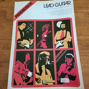 1982 Gary Turner & Brenton White Progressive Lead Guitar SONGBOOK P2