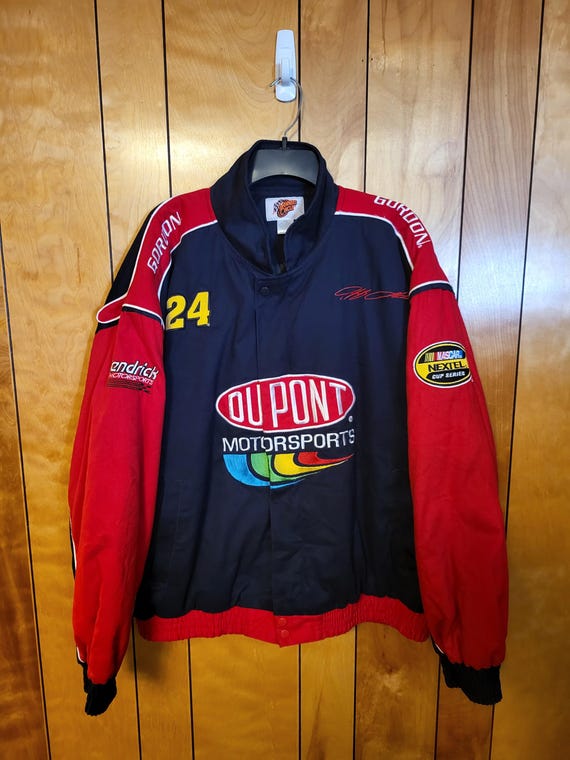 Vintage Nascar JEFF GORDON Jaket 2XL manteau epais zippe Dupont Winners Circle A3 Etsy France