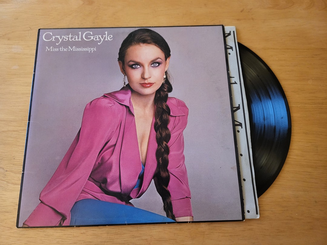 Crystal Gayle Miss the Mississippi LP 1979 Columbia JC 36203 Stereo