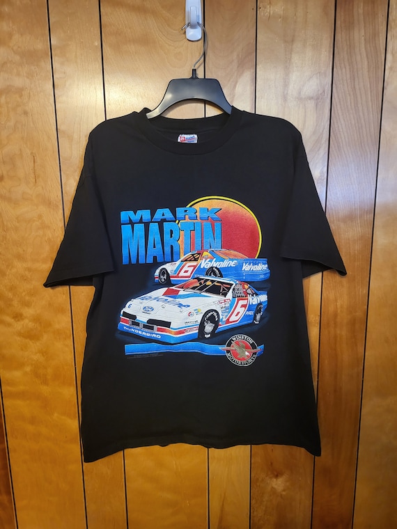 Vintage 1993 Mark Martin T Shirt XL Valvoline Thun