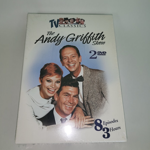 The Andy Griffith Show 2 DVD 8 Episodes Set Over 3 Hours TV Classics NEW T2