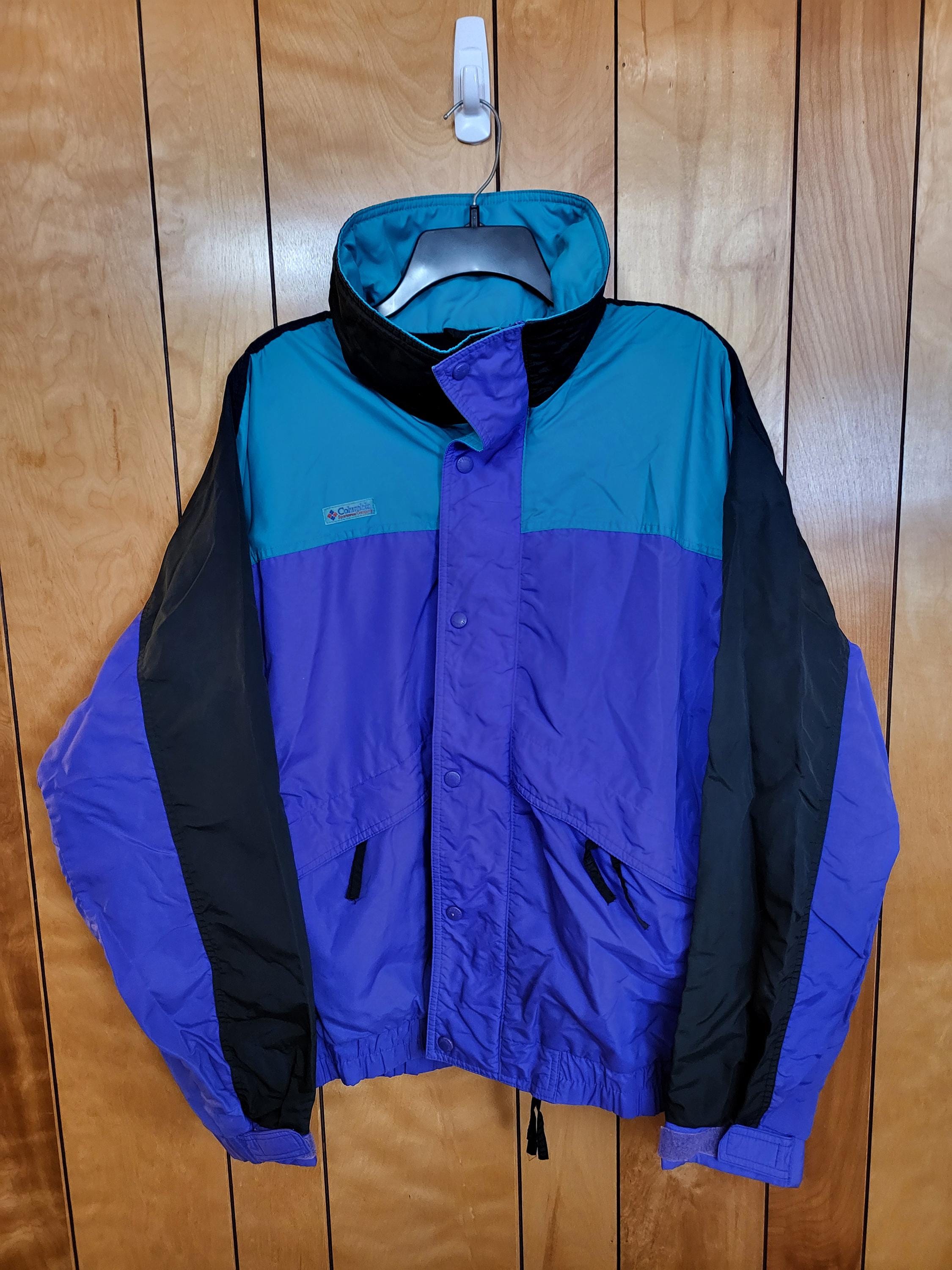 名作 OLD COLUMBIA Radial Sleeve Vintage Columbia Radial Sleeve Double zip Mens XL
