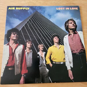 Air Supply Lost In Love Vinyl LP 1980 Arista Records AL 9530 Rock LP8