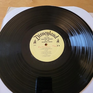 1964 DISNEY Chilling Thrilling Sounds Of The Haunted House Vinyl LP DQ-1257 LP8