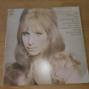 Barbra Streisand Greatest Hits LP 1970 Columbia Records KCS 9968 Pop Music LP8