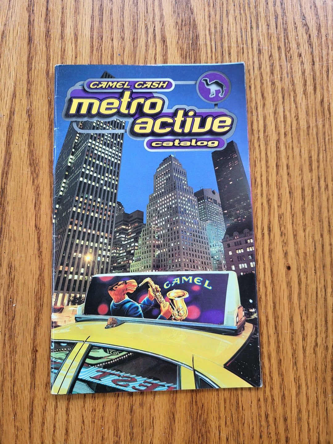 1996 Camel Cash Metro Active Catalog Advertisement Tobacco Joe Camel