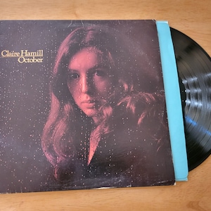 Claire Hamill October LP 1973 Island SW-9331 Rock Folk Rock LP2