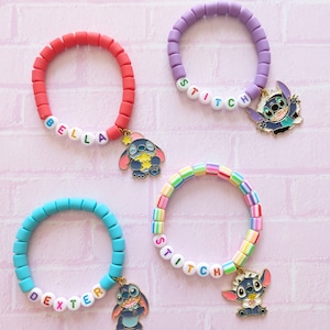 Pulsera infantil de dibujos animados con dijes, joyas infantiles personalizadas, muchas para elegir