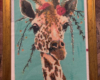Voltooide diamantkunst
