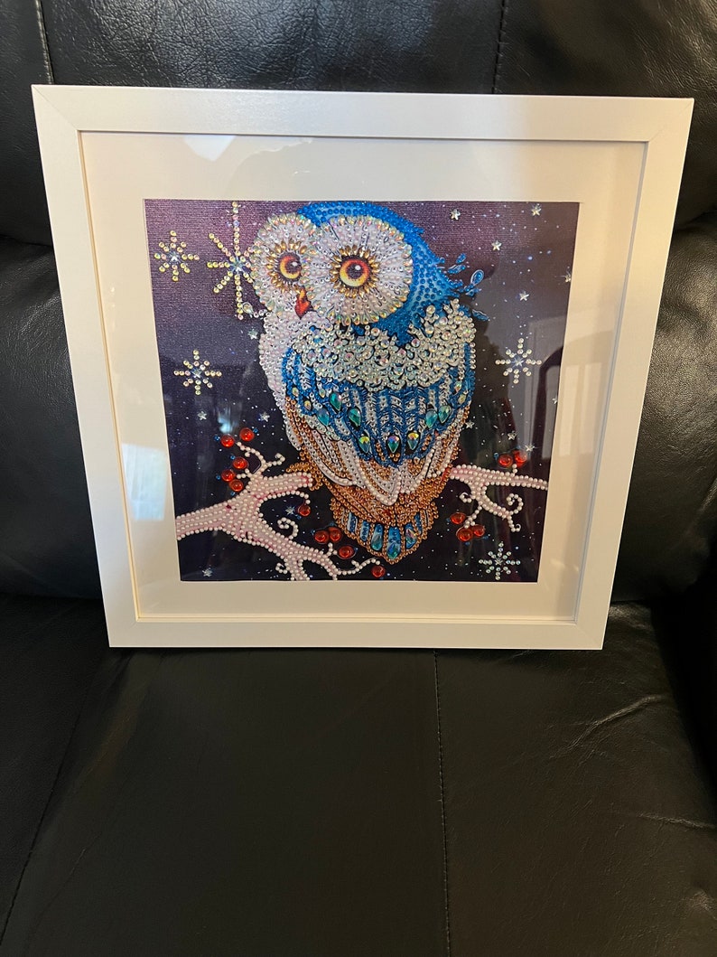 Completed Diamond Art Etsy