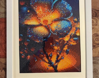 Voltooide diamantkunst
