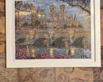 Voltooide diamantkunst