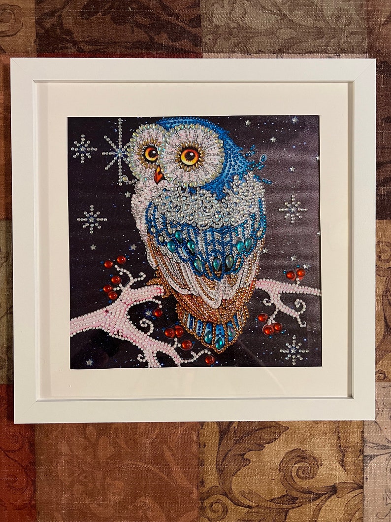 Completed Diamond Art Etsy