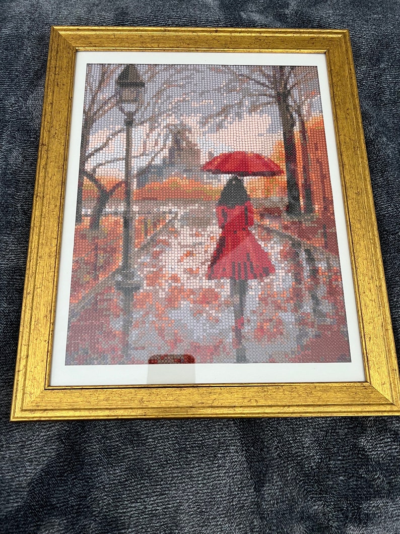 Completed Diamond Art Etsy