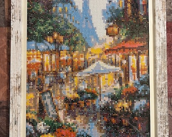 Voltooide diamantkunst