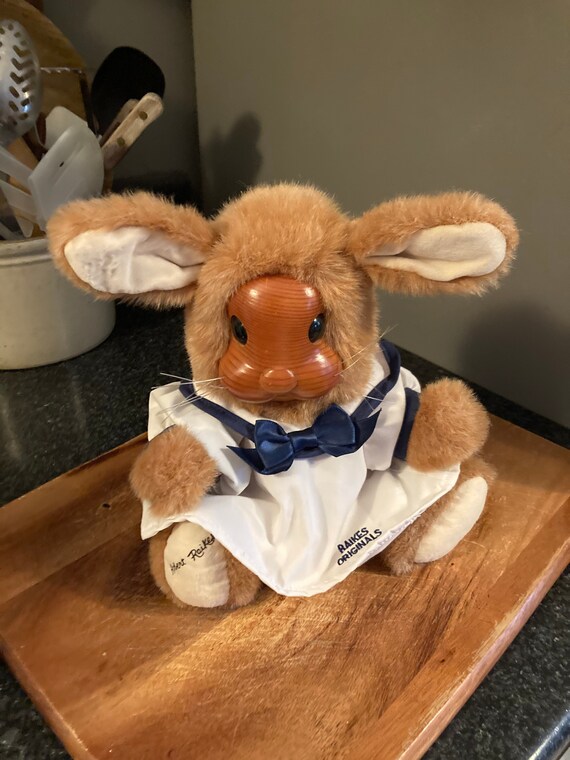 Vintage 1990 Robert Raikes Original Rabbit - Etsy