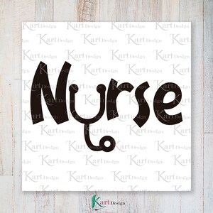 Nurse SVG / Doctor Art / Nurse Clipart / Medical SVG / Digital Design / Svg Files For Cricut / Silhouette / Sublimation Designs Downloads
