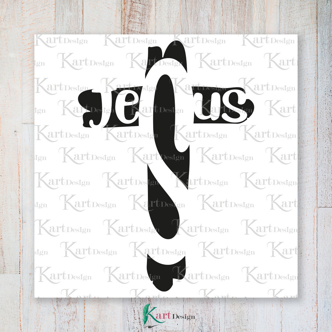 Jesus SVG / Christian Svg / Jesus Cross SVG / Faith Svg / Religious Svg ...