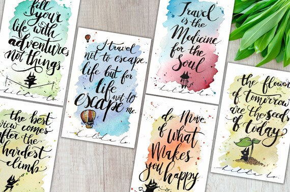 Easy DIY Watercolour Cards - Online Class - HNDMD