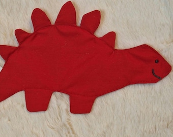 Dinosaurio arrugado de algodón | Juguete sensorial para bebés | Dinosaurio con efecto arrugado | Hecho a mano - 4000