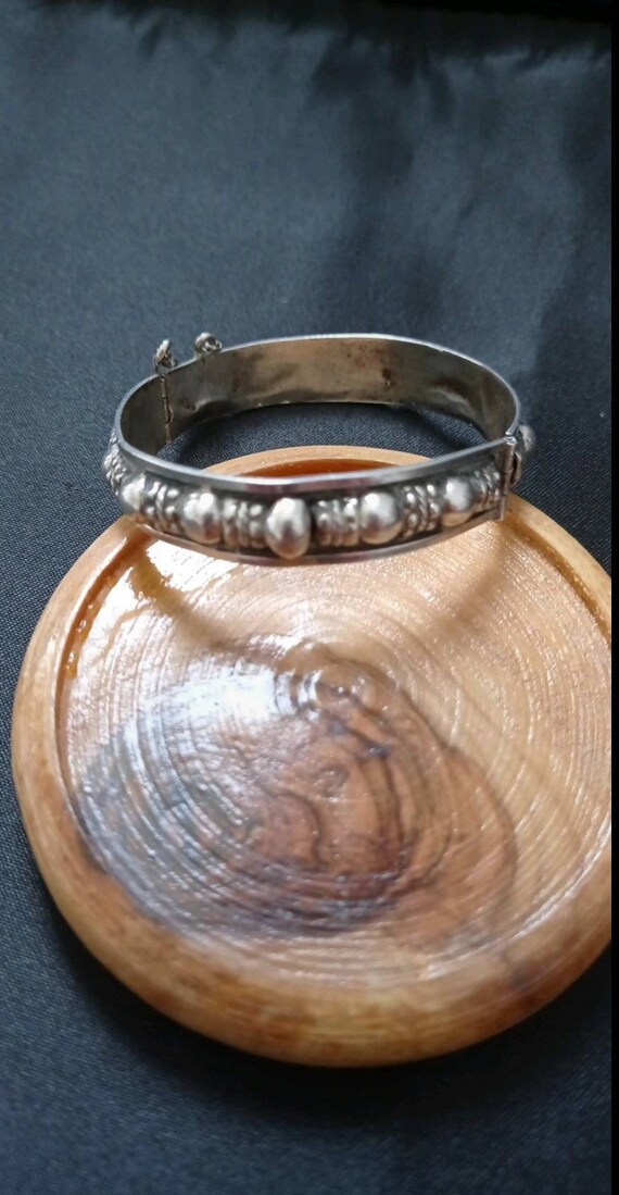 Berber solid silver bracelet for children or smal… - image 2