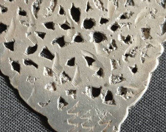 Fibule (broche) Berbère Vintage De Tunisie (Afrique Du Nord) - Dimensions 15,3 X 7,7 Cm