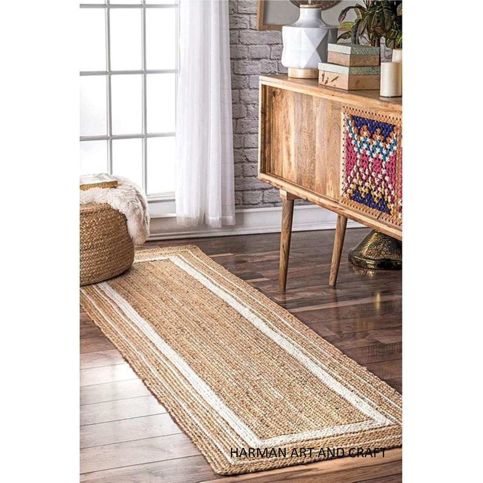 Jute Kelim Exklusiver Läufer TeppichNavajo TeppichBauchnabel Etsy.de
