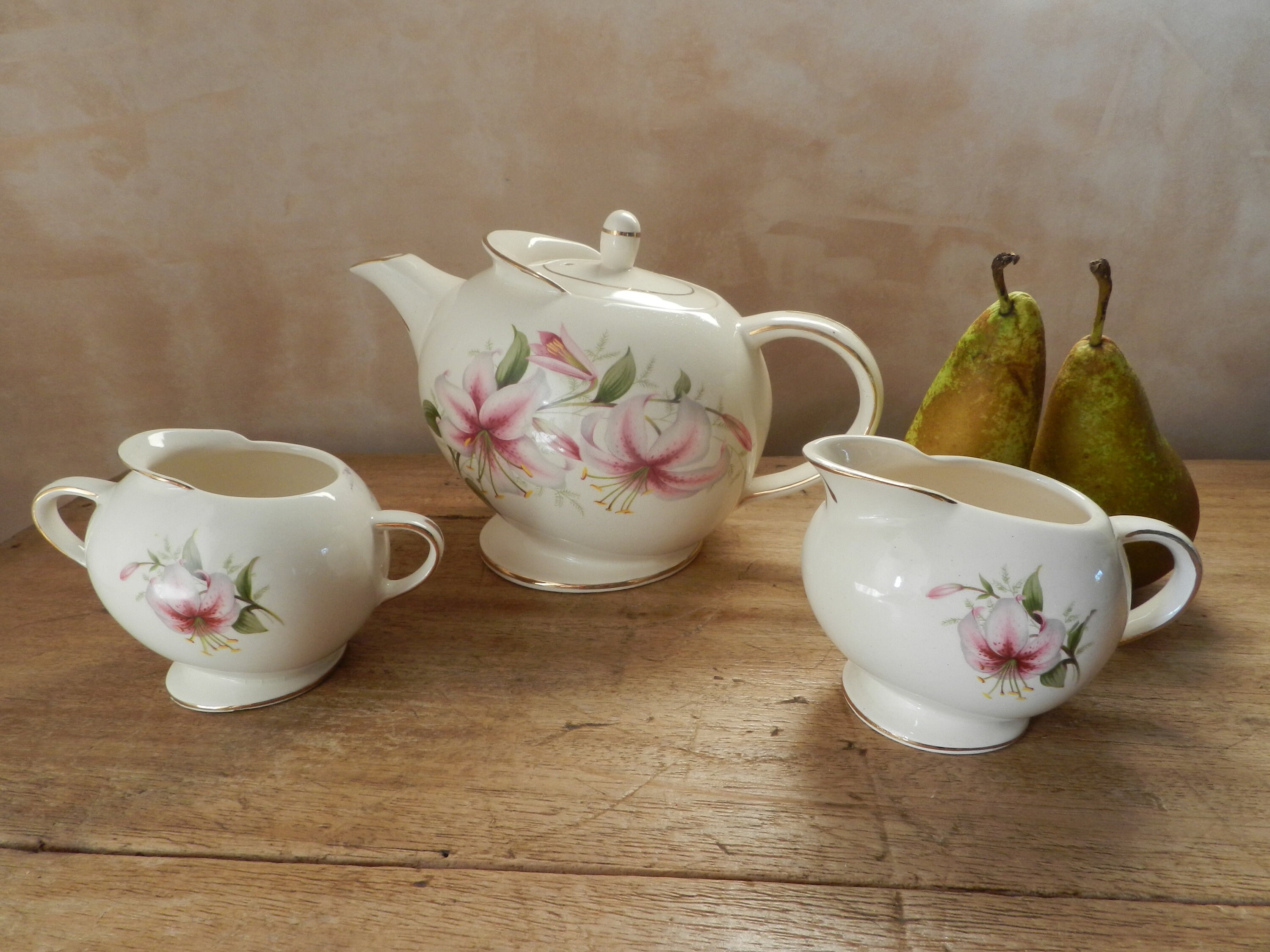 Vintage Heatmaster Tea Set Etsy