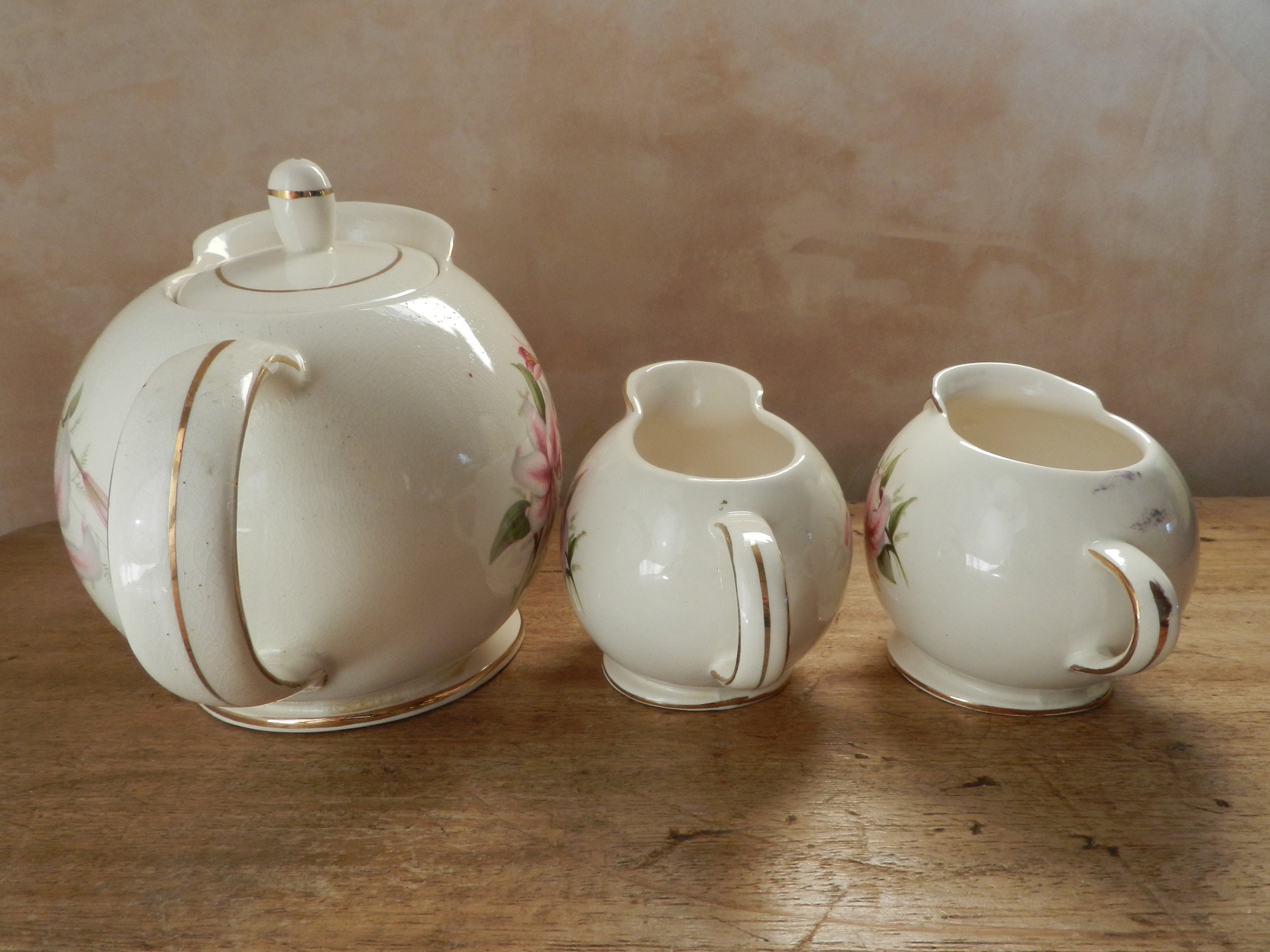 Vintage Heatmaster Tea Set Etsy
